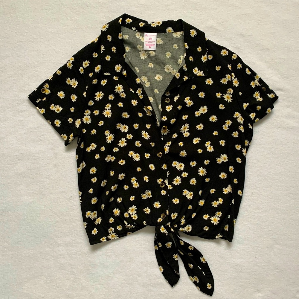 Sunflower crop top